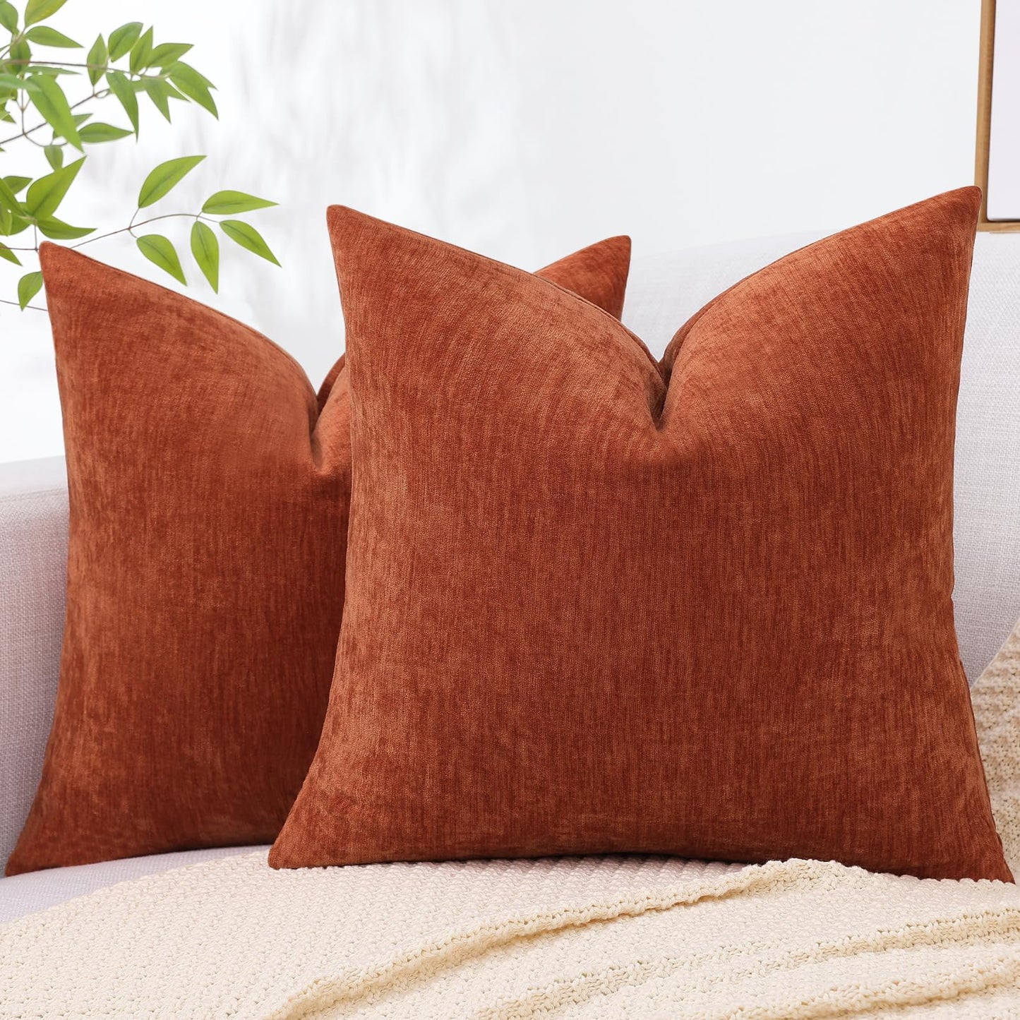 decorUhome Set of 2 Throw Pillow Covers