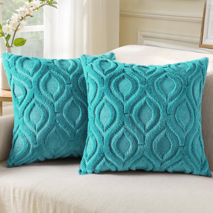 decorUhome Pack of 2 Throw Pillow Covers