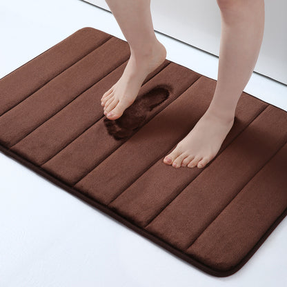 Buganda Memory Foam Bathroom Rugs