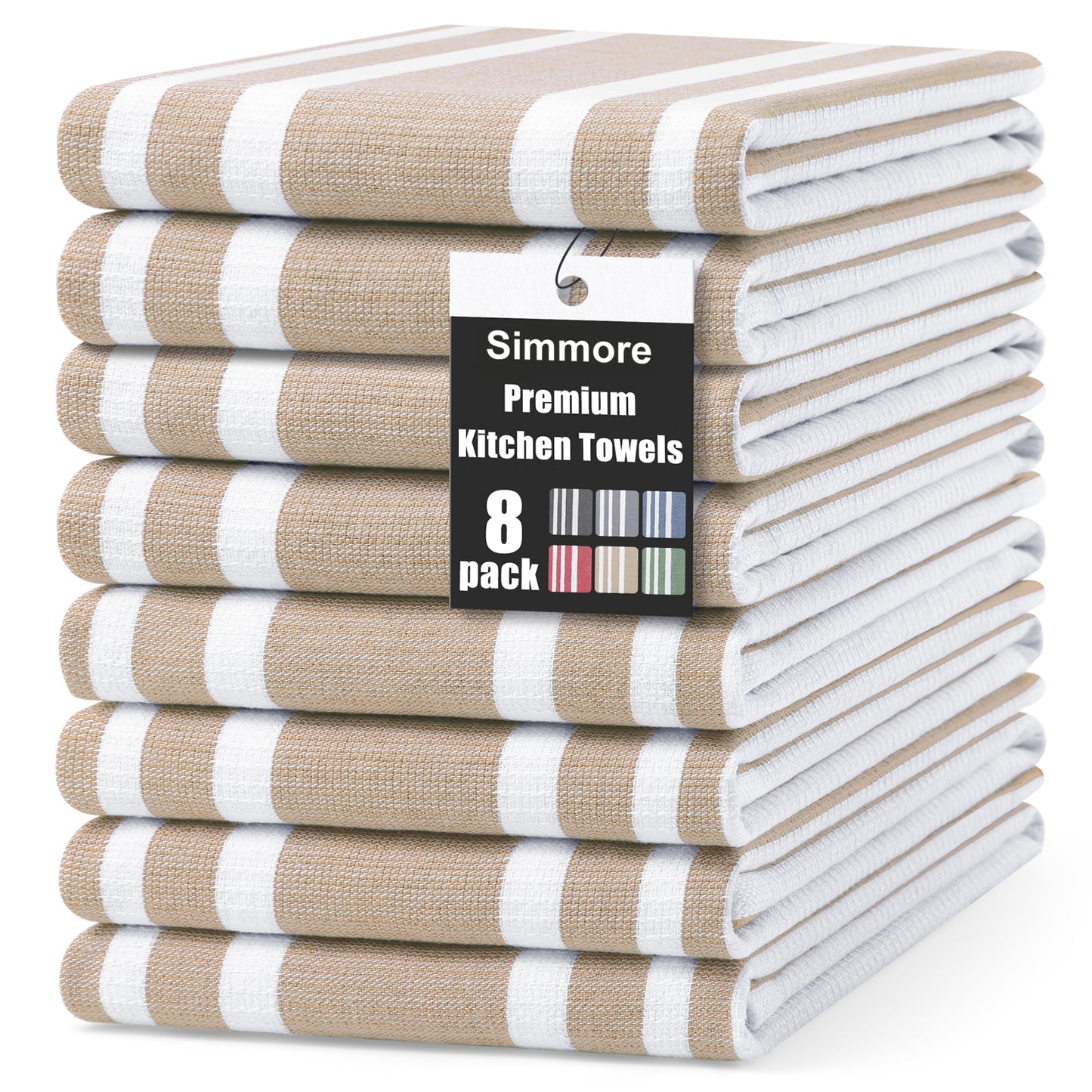 Simmore Cotton Striped  Kitchen Towels