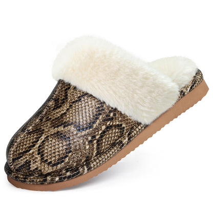 Litfun Women's Fuzzy Memory Foam Slippers Fluffy Winter House Shoes Indoor and Outdoor