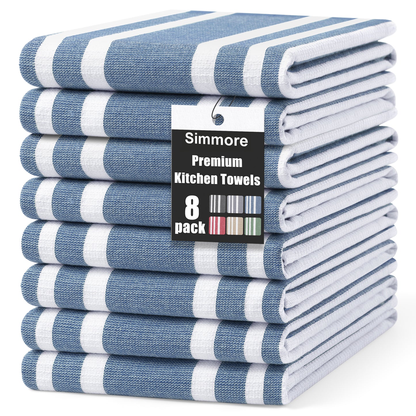 Simmore Cotton Striped  Kitchen Towels