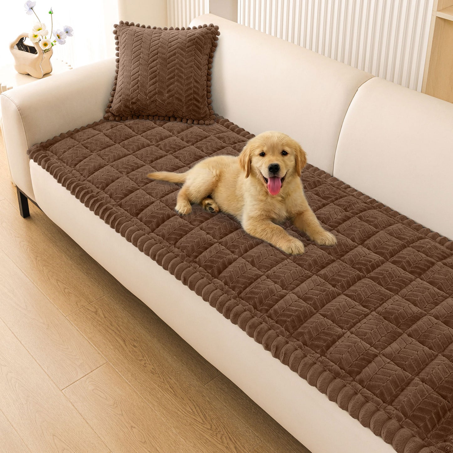 decorUhome Couch Cover, Pet Friendly Couch Protector