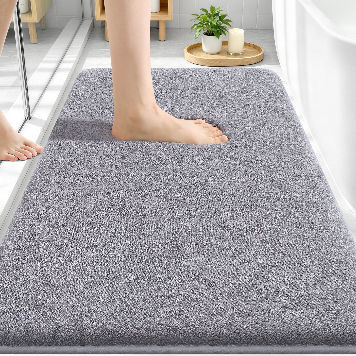 Smiry Memory Foam Bathroom Rugs