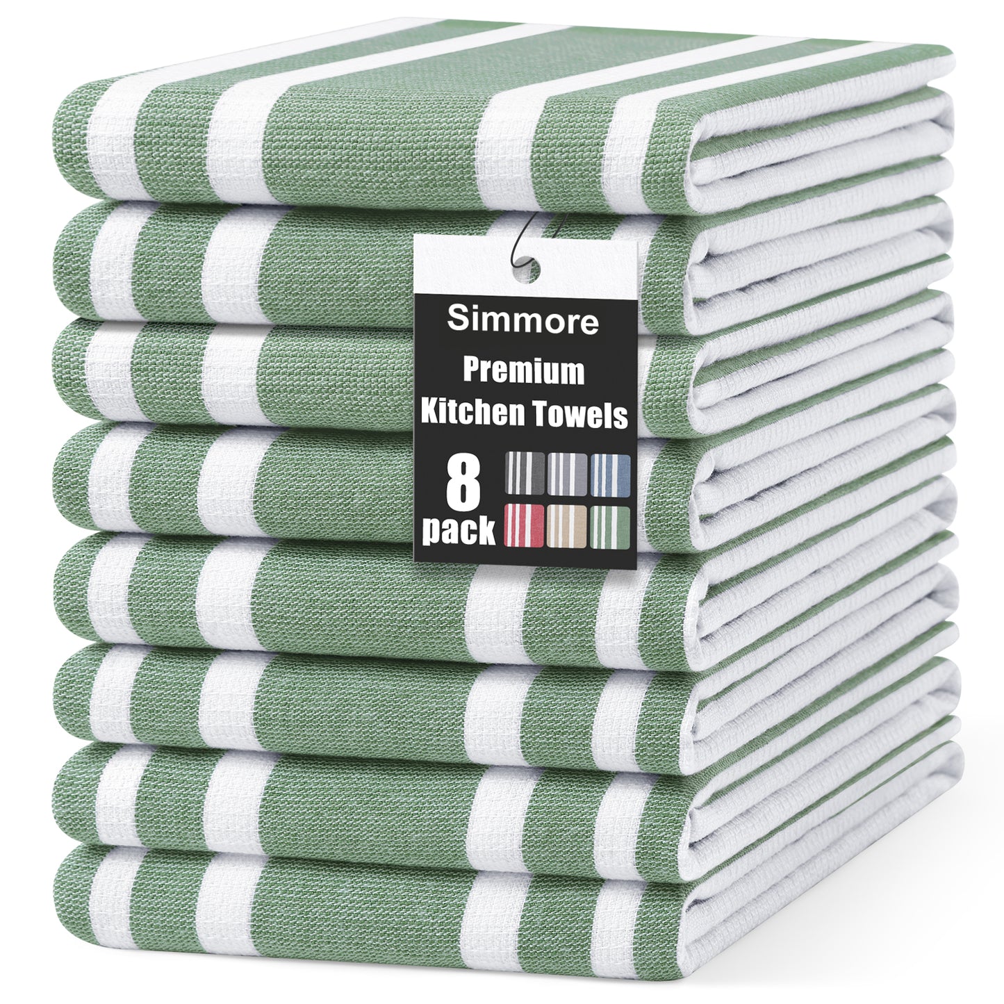 Simmore Cotton Striped  Kitchen Towels