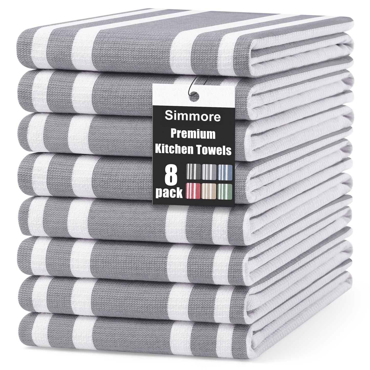 Simmore Cotton Striped  Kitchen Towels
