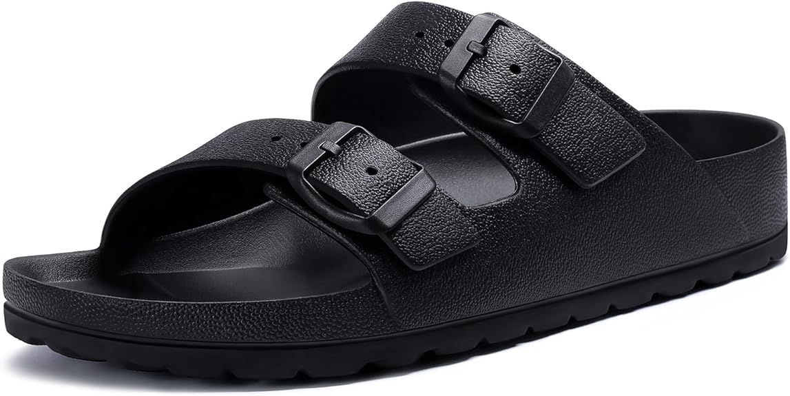 Crestar Comfortable Sandals for Women, Arch Support Womens Sandals with Adjustable Buckle