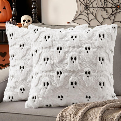 decorUhome Halloween Throw Pillow Covers 18x18 Pack of 2