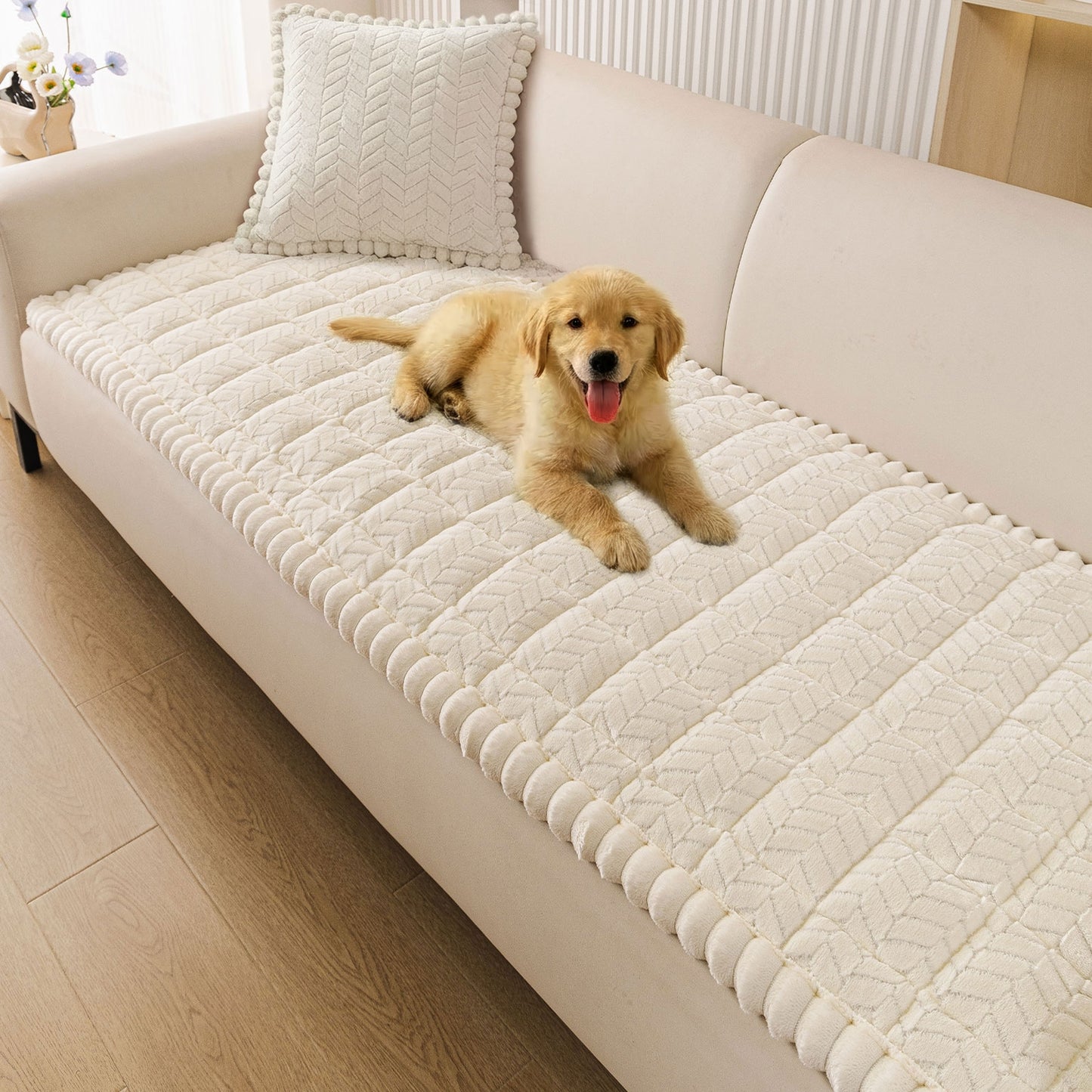 decorUhome Couch Cover, Pet Friendly Couch Protector