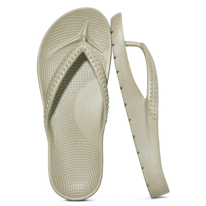 KIDMI Arch Support Flip Flops for Womens Comfortable Orthopedic Sandals for Plantar Fasciitis Beach Thong Slides