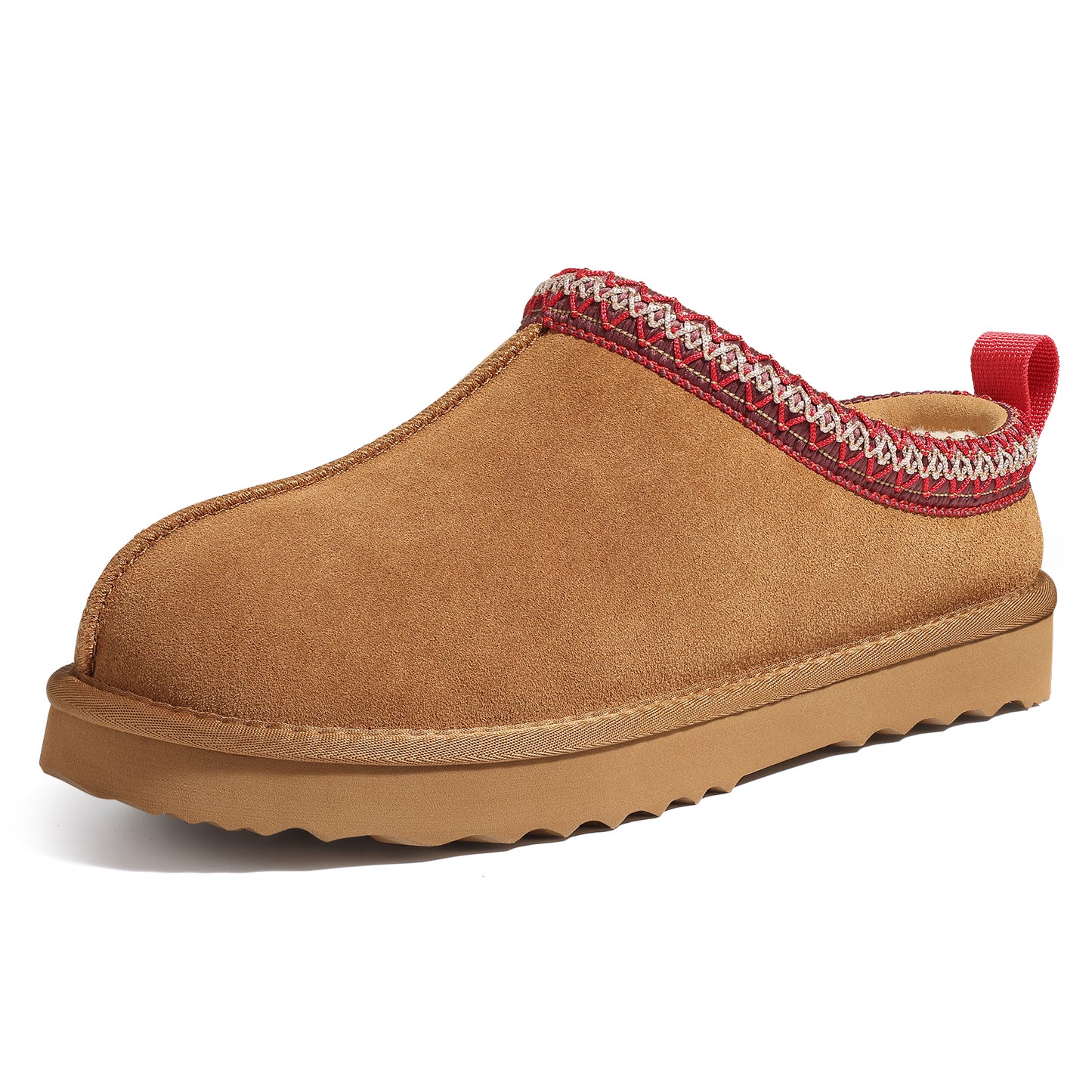 Litfun Women's Suede Fuzzy Slippers Winter House Shoes Cozy Mini Boots for Indoor Outdoor