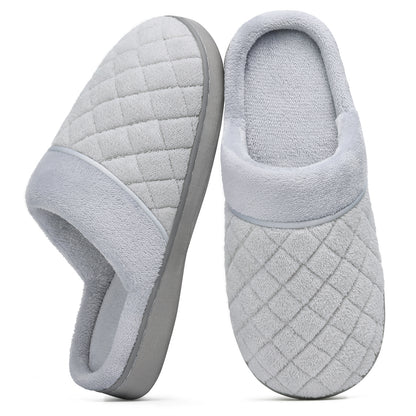 Smile Popcorn House Slippers for Women Men Memory Foam Indoor House Shoes