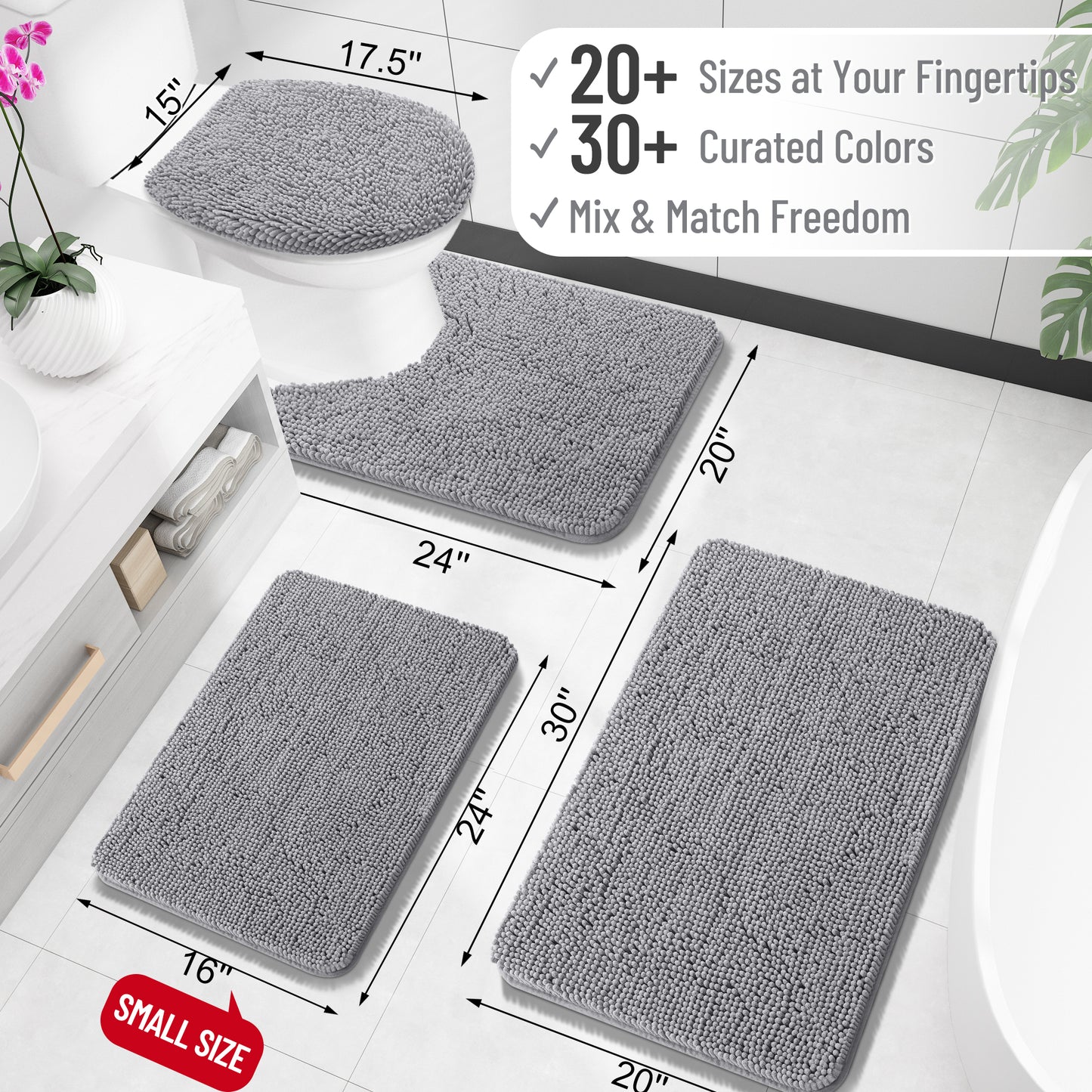 Buganda Bathroom Rugs