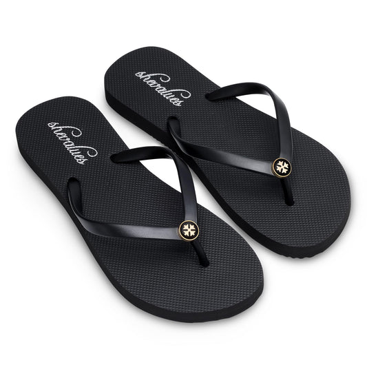 Crestar Women's Flip Flops Comfortable Summer Beach Sandals, Flats Flip Flops for Women Indoor Outdoor