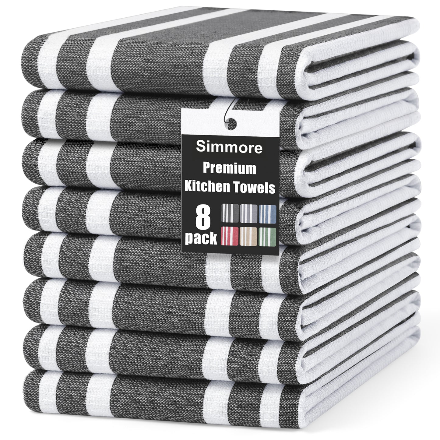 Simmore Cotton Striped  Kitchen Towels