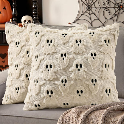 decorUhome Halloween Throw Pillow Covers 18x18 Pack of 2