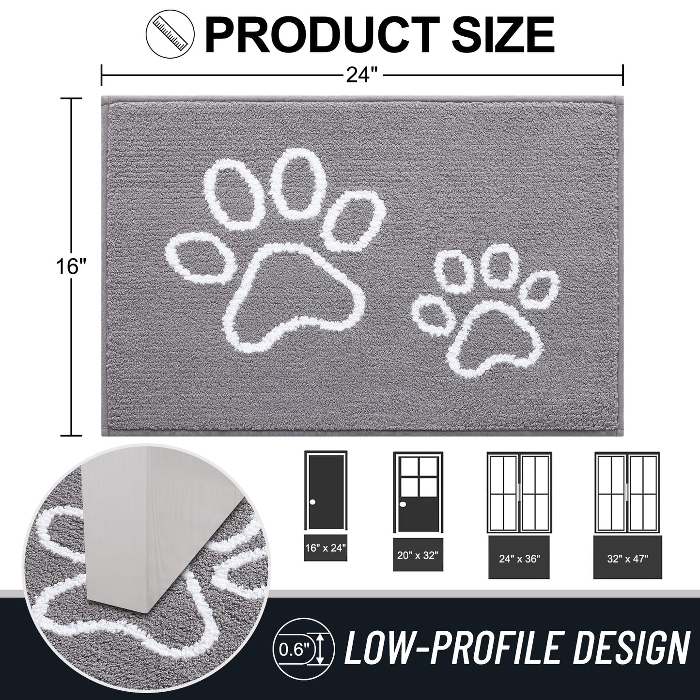 Buganda Door Mat for Inside