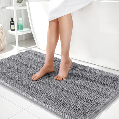 Buganda Chenille Bathroom Rug