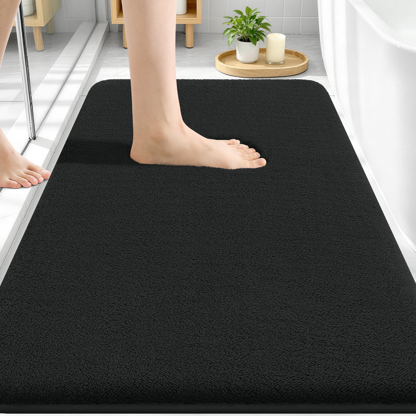 Smiry Memory Foam Bathroom Rugs