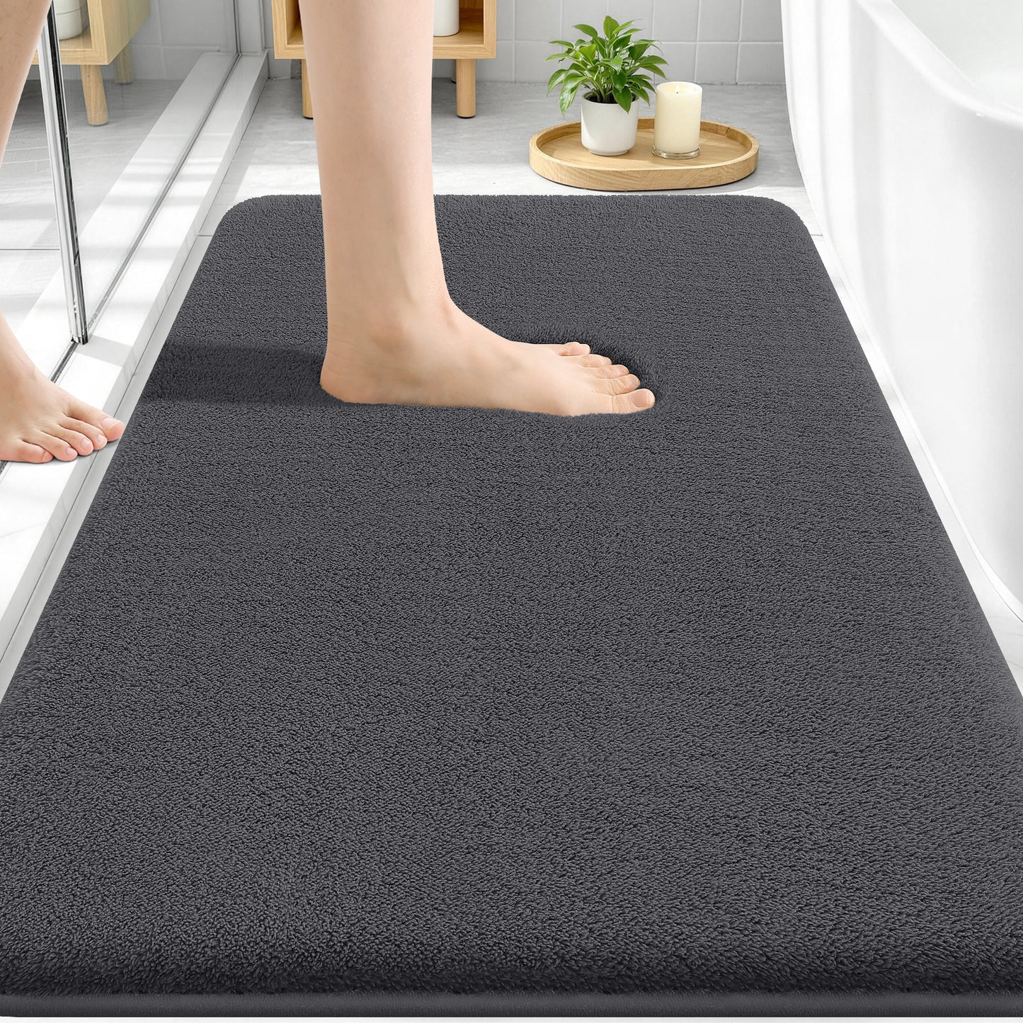 Smiry Memory Foam Bathroom Rugs