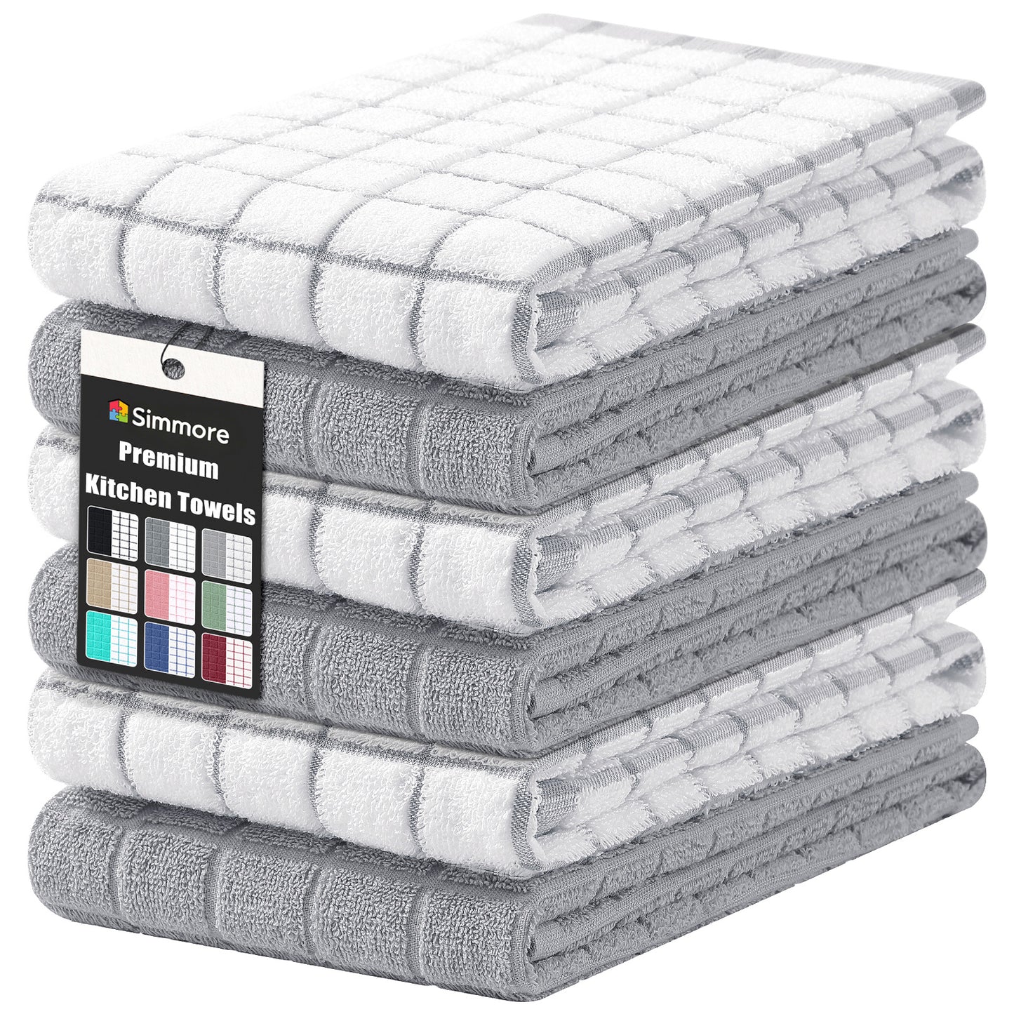 Simmore pure Cotton Terry Kitchen Towels