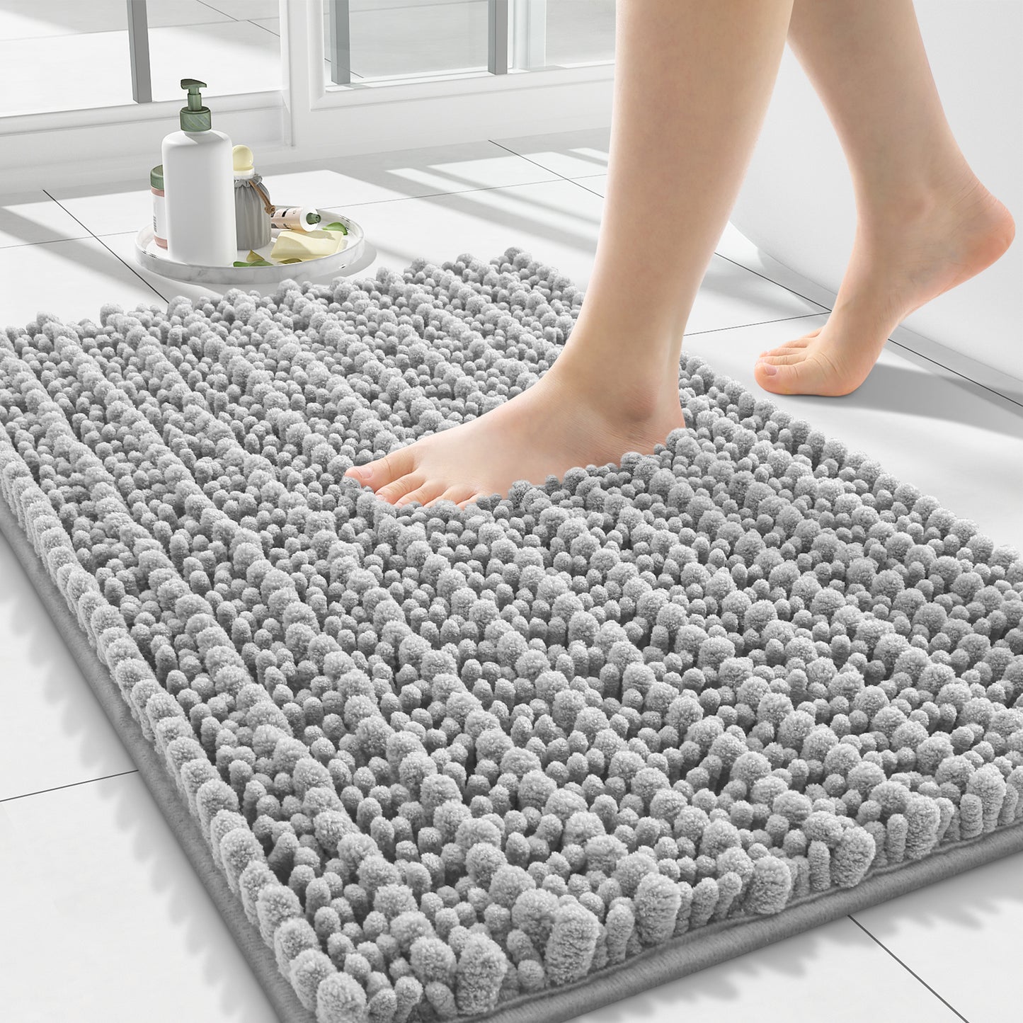Simmore Chenille Bathroom Rugs