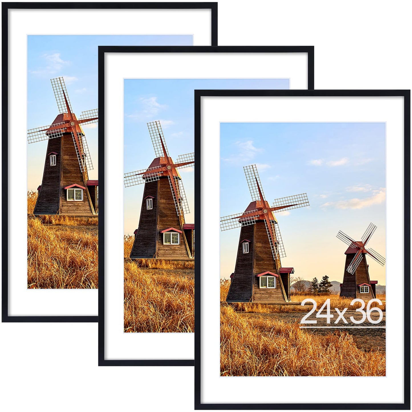 decorUhome Picture Frame with Plexiglass