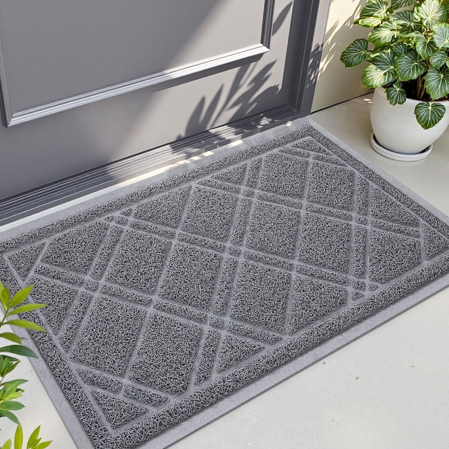 Buganda Door Mat Outside