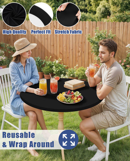 decorUhome Rectangle Stretch Spandex Tablecloth