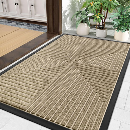 Buganda Heavy Duty Rubber Door Mat for Outside Entry