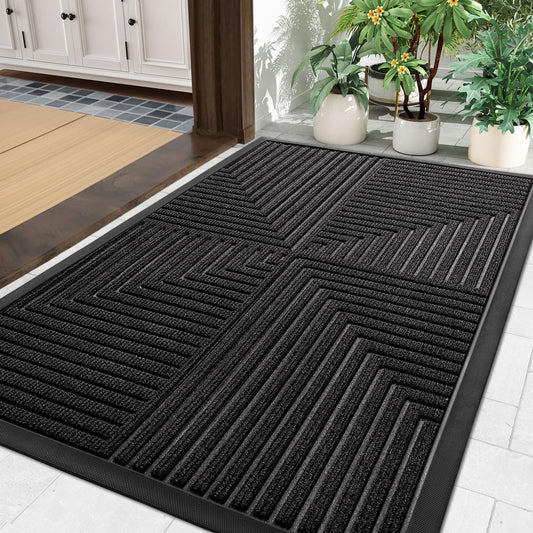 Buganda Heavy Duty Rubber Door Mat for Outside Entry
