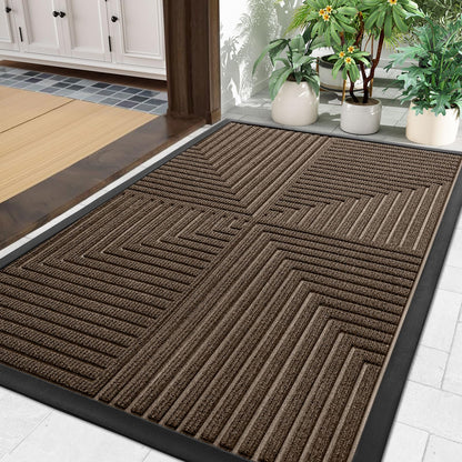 Buganda Heavy Duty Rubber Door Mat for Outside Entry