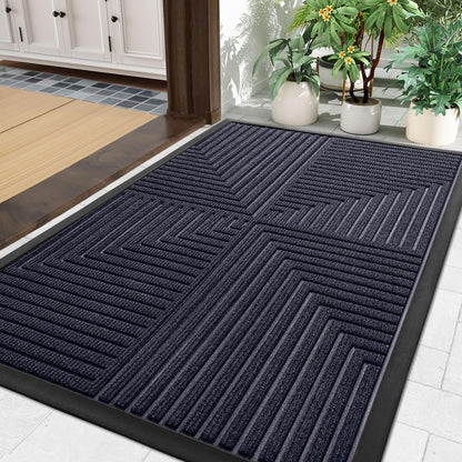 Buganda Heavy Duty Rubber Door Mat for Outside Entry