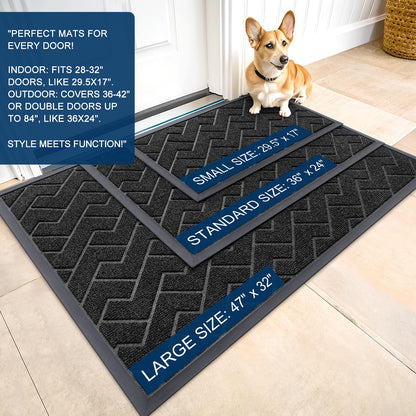 Buganda Door Mat Outside
