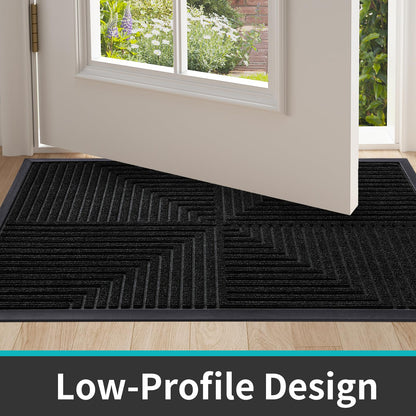Buganda Heavy Duty Rubber Door Mat for Outside Entry