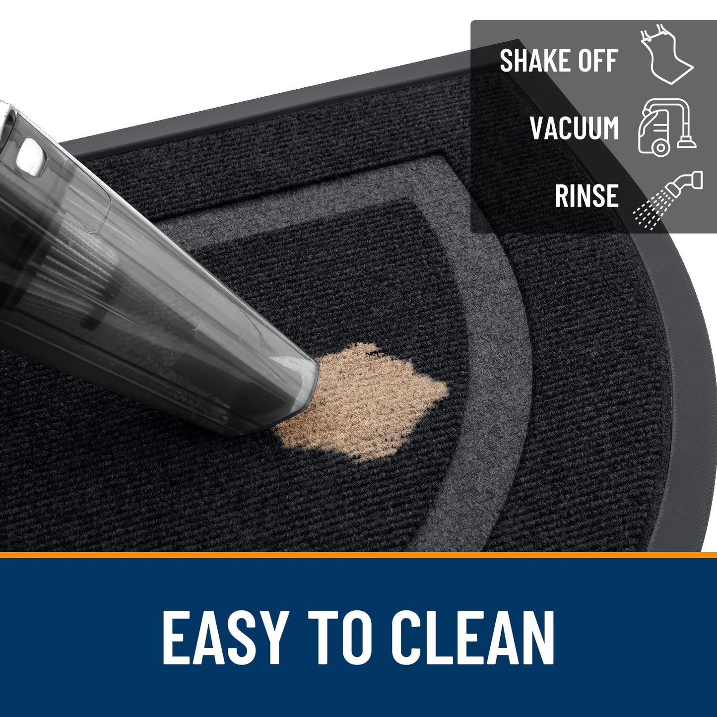 Buganda Half Round Door Mat