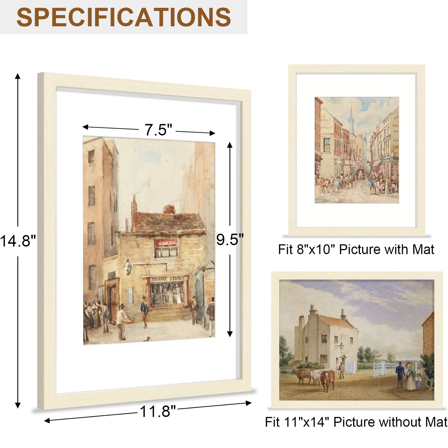 decorUhome Solid Wood Picture Frame