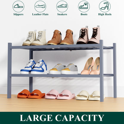 Smiry Bamboo Shoe Rack