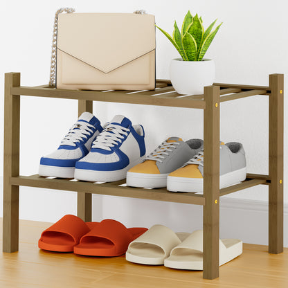 Smiry Bamboo Shoe Rack