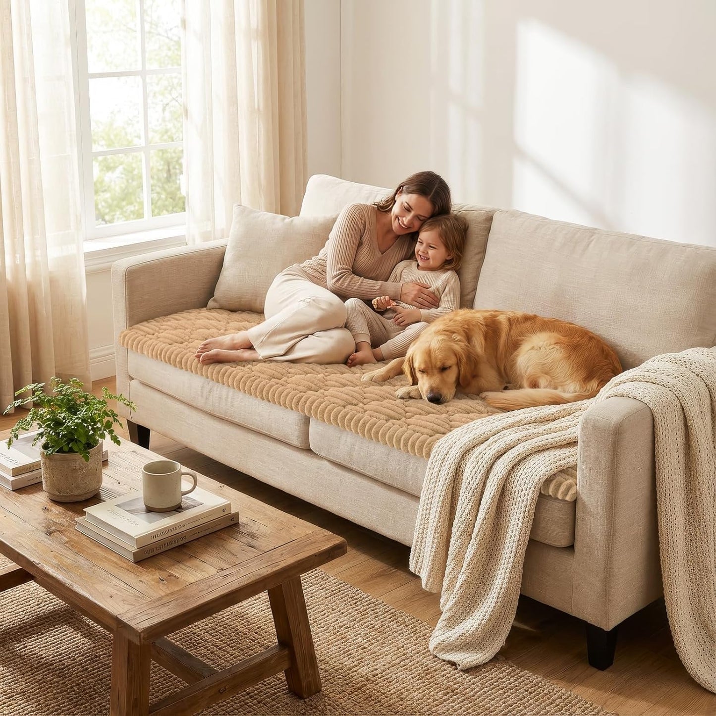 decorUhome Washable Pet Friendly Sofa Cover