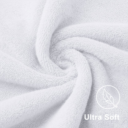 decorUhome Pack of 4 Bath Towels 27 x 55 Inches