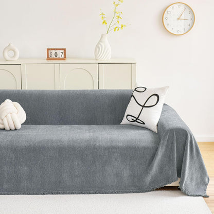 decorUhome Sofa cover for 3-Cushion Couch