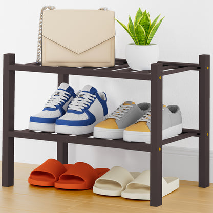 Smiry Bamboo Shoe Rack