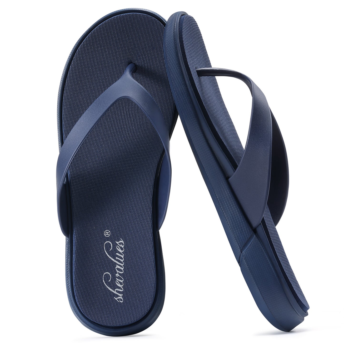 Crestar Comfortable Thong Flip Flops for Women，Arch Support Womens Summer Beach Sandals