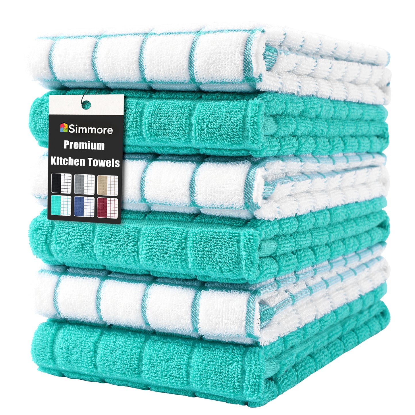 Simmore pure Cotton Terry Kitchen Towels