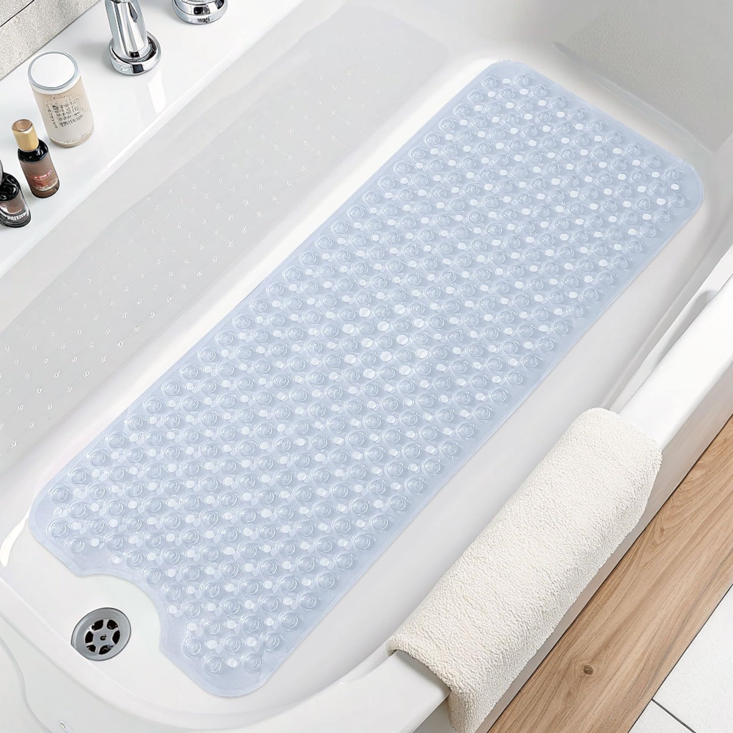 Buganda Bath Mat for Tub Non Slip