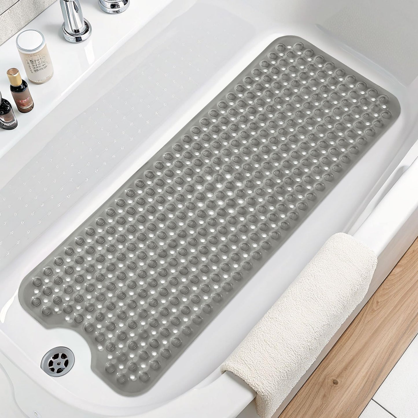 Buganda Bath Mat for Tub Non Slip