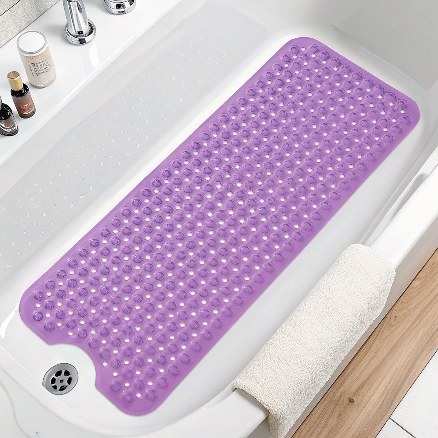 Buganda Bath Mat for Tub Non Slip