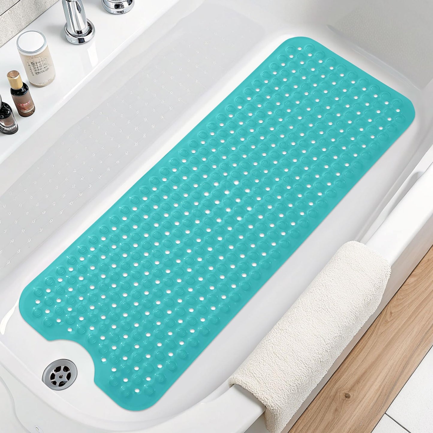 Buganda Bath Mat for Tub Non Slip