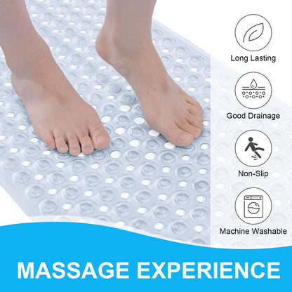 Buganda Bath Mat for Tub Non Slip